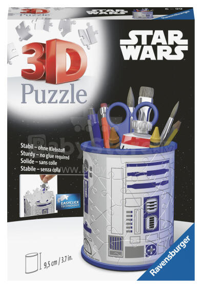 Ravensburger 3D pusle pliiatsitops Star Wars