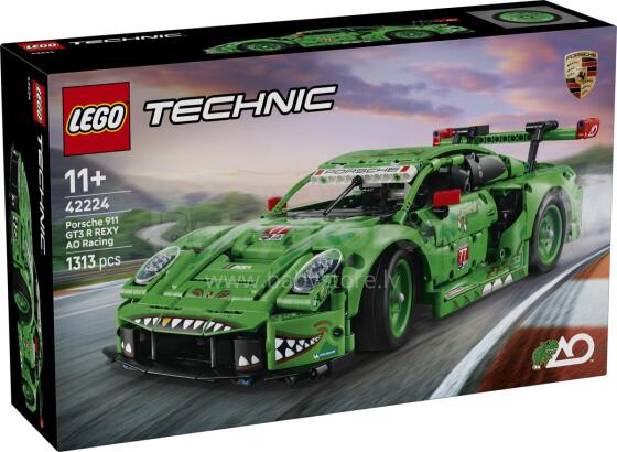 LEGO Technic Porsche 911 GT3 R REXY AO võidusõiduaauto