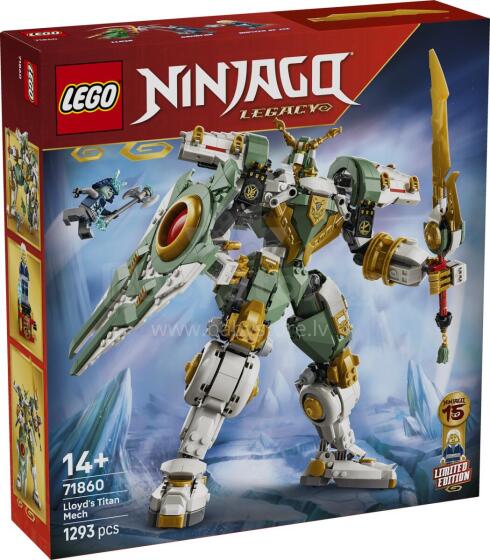 LEGO Ninjago Lloydi Titan Mech 15. aastapäev