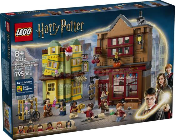 LEGO Harry Potter kvaliteetsed Quidditch™ tarvikud ja jäätis