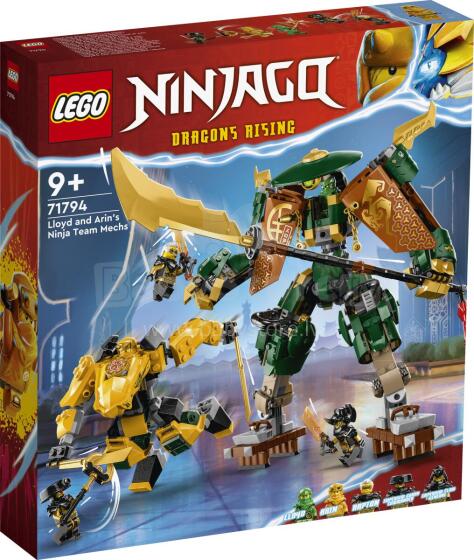 LEGO Ninjago Lloydi ja Arini ninjatiimi robotid