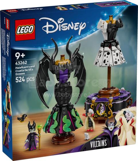 LEGO Disney Платья Малефисенты и Круэллы Де Виль