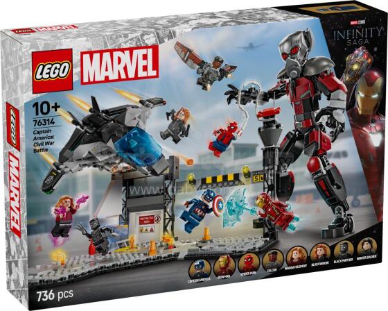 LEGO Super Heroes Kapten Ameerika: Kodusõda Aktsioonilahing