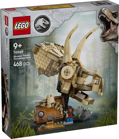 LEGO Jurassic World Dinosaurusfossiilid: Triceratopsi Kolju