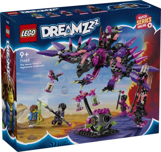 LEGO DREAMZzz The Never Witch'i õudusolendid