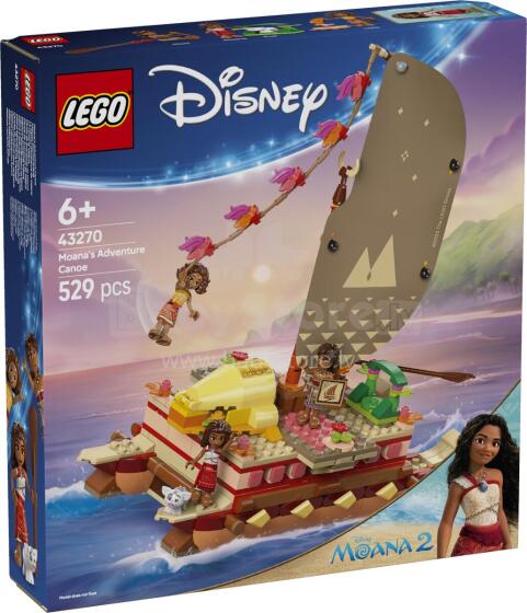 LEGO Disney printsess Moana seiklus kanuus