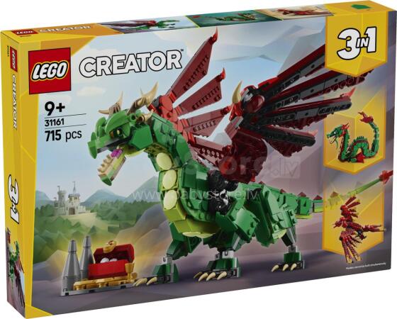LEGO Creator Keskaegne Draakon