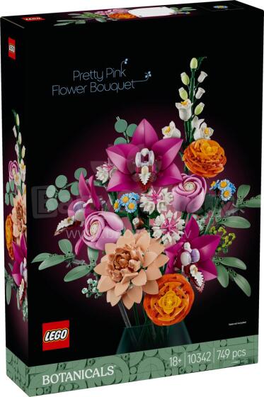 LEGO Botanicals Kaunis Roosa Lillekimp