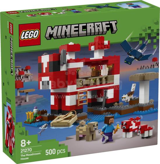 LEGO Minecraft Mooshroomi Maja