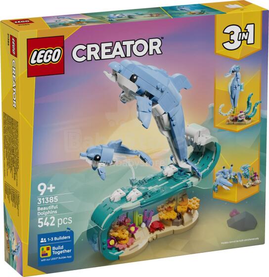 LEGO Creator Mereloomad: Kaunid delfiinid