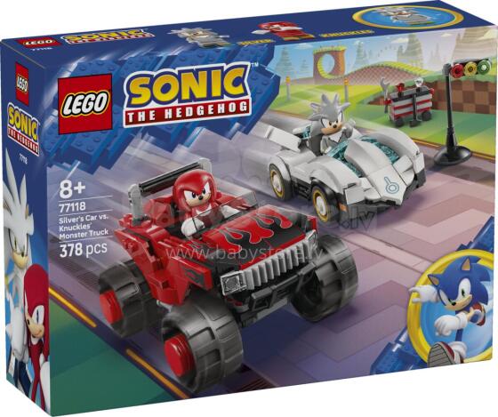 LEGO Sonic Silveri Auto vs. Knucklesi Koletisauto