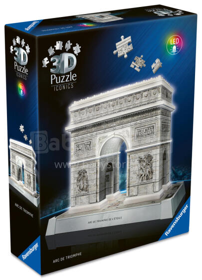 Ravensburger 3D pusle LED-valgusega: Võidukaare