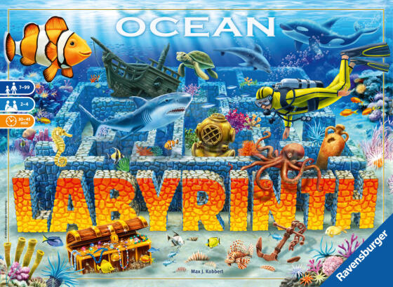Ravensburger Board Game Labyrinth  Ocean 