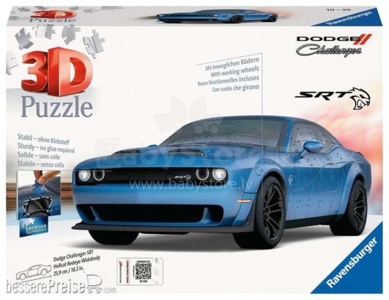 
Ravensburger 3D pusle Dodge Challenger