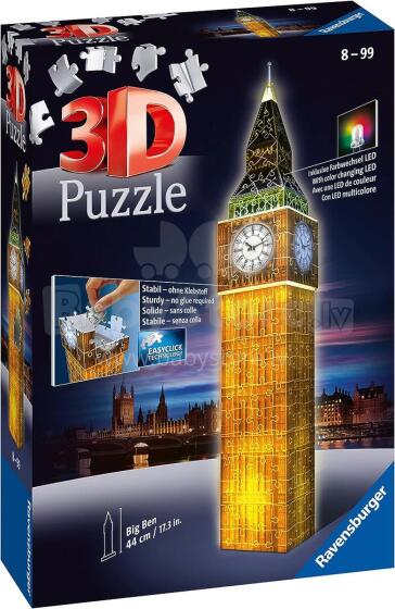 Ravensburger 3D Биг Бен: Ночная версия