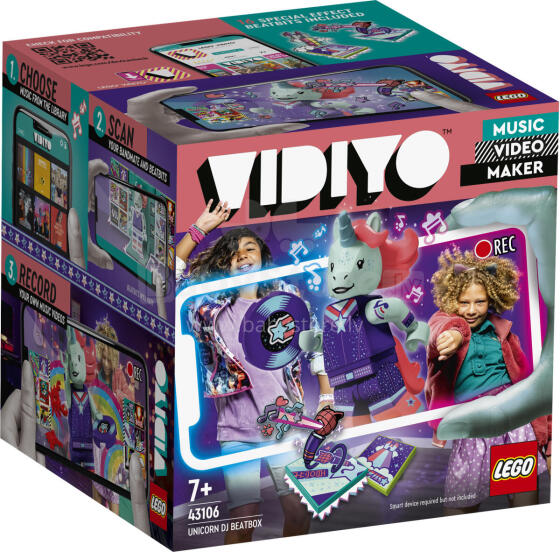 LEGO Vidiyo Ükssarvik DJ BeatBox
