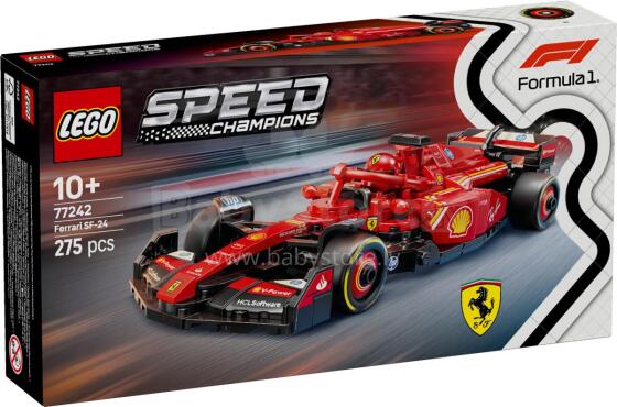 LEGO Speed Champions Ferrari SF-24 F1 võidusõidauto