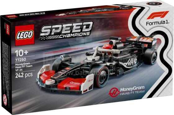 LEGO Speed Champions Moneygram HAAS F1 meeskonna VF-24 võidusõidauto