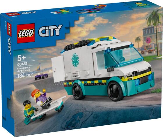LEGO City Hädaabi Ambulanss