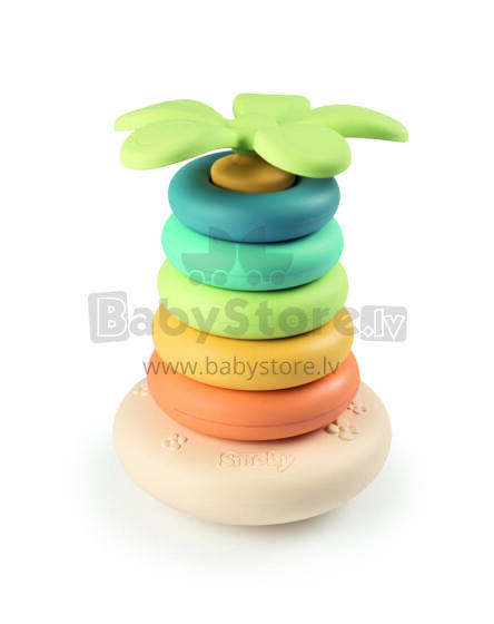 Smoby Bioplastic Roly Poly Pyramid