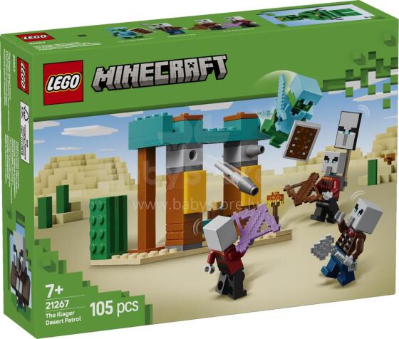 LEGO Minecraft Illageri Kõrbe Patrull