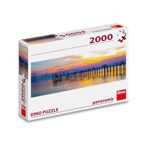 Dino Panoramic Puzzle 2000 Tükki: Tai laht