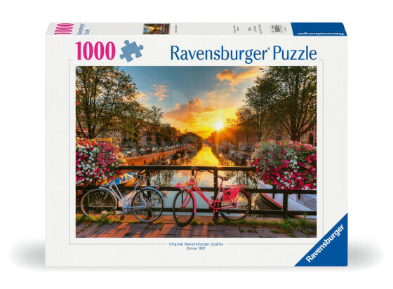 Ravensburger pusle 1000 tk Jalgrattad Amsterdamis