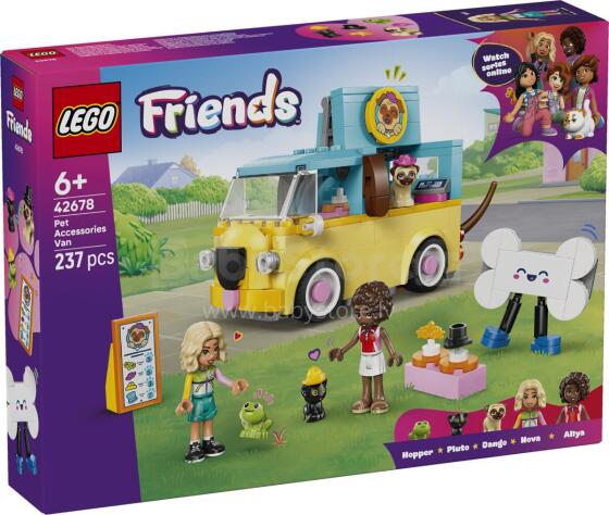 LEGO Friends lemmikloomade tarvikute auto