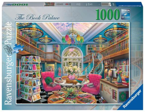Ravensburgeri pusle 1000 tk Raamatukogu