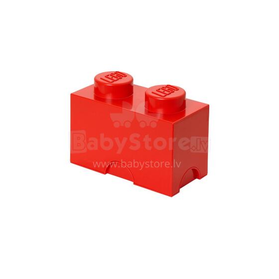 LEGO Storage Brick 2 Red