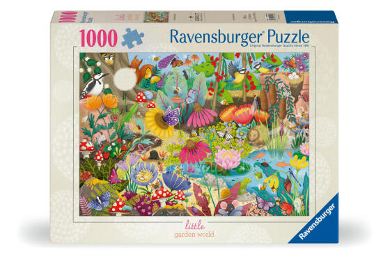 Ravensburgeri pusle 1000 tükki: Väike aiamaailm