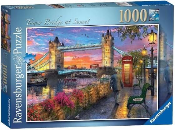 Ravensburger Pusle 1000 tk Tower Bridge Koidikul
