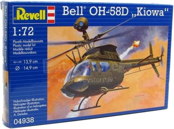 Revell plastmudel Bell OH-58D Kiowa 1:72