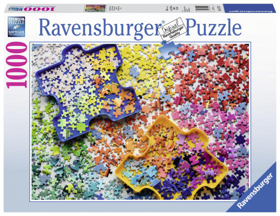 Ravensburger Pusle 1000 tk Värvilised Pusletükid
