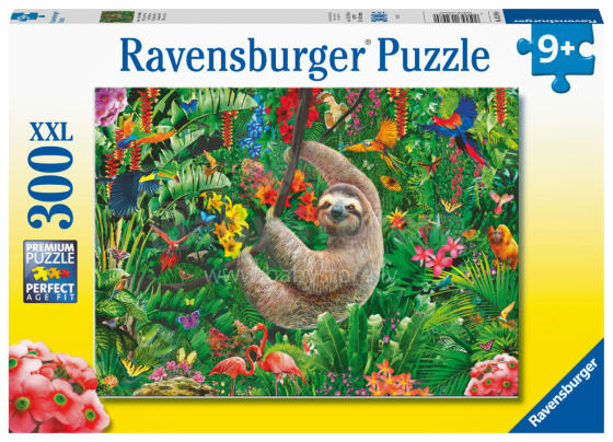 Пазл Ravensburger 300 деталей с ленивцем