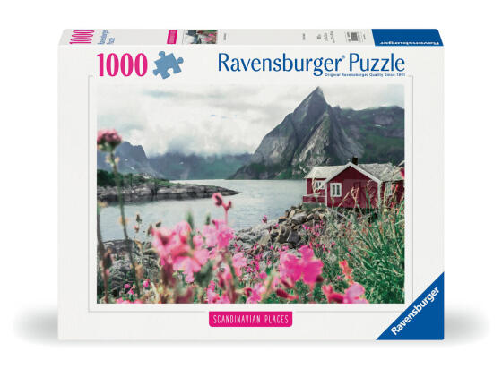 Пазл Ravensburger 1000 деталей: Лофотены, Норвегия