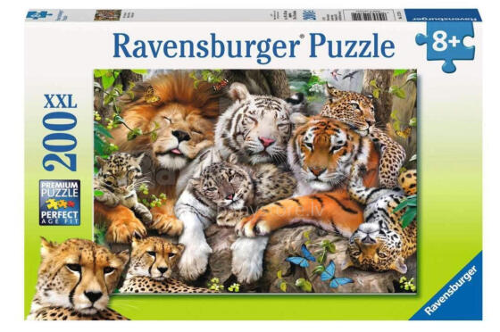 Ravensburger pusle 200 tk Suur kassi uinak
