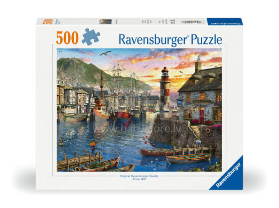 Ravensburgeri pusle 500 tk Päikesetõus sadamas