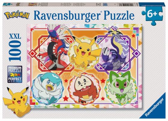 Ravensburger pusle 100 tükki: Pokemon
