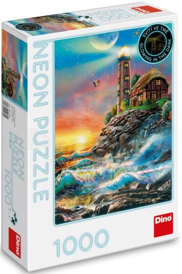 Dino Neon pusle 1000 tk Tuletorn saarel