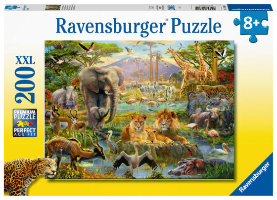 Ravensburger pusle 200 tk Savanni loomad