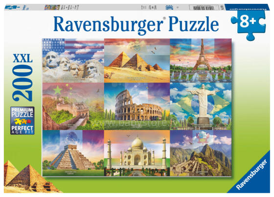 Ravensburger Pusle 200 tk Monumendid