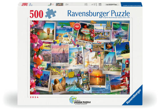 Ravensburger Pusle 500 tk Postkaardid