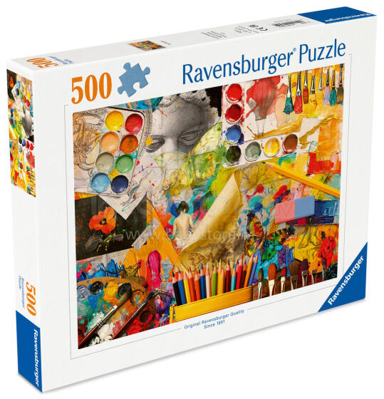 Ravensburger Puzzle 500 Pieces: Art Studio