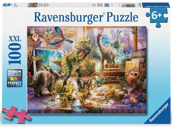 Ravensburger pusle 100 tk Dinosaurus laste toas
