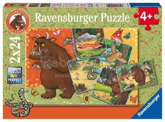 Ravensburger pusle 2x24 tükki: Metsalised