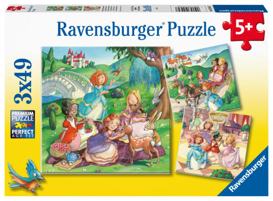 Ravensburger Puzzle 3x49 pc Little Princess