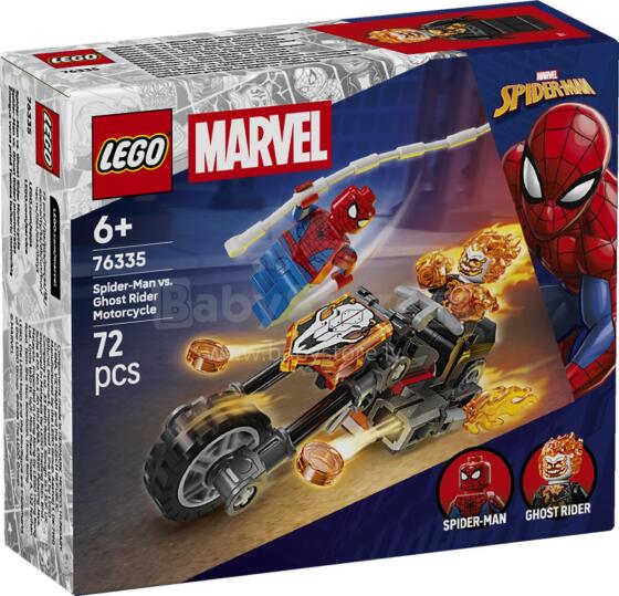 LEGO Super Heroes Spider-Man vs. Ghost Rider Mootorratas