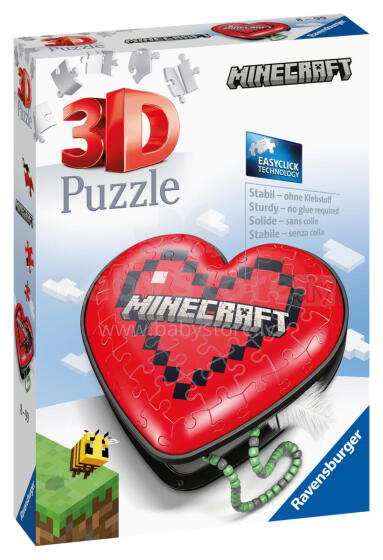 Ravensburger 3D шкатулка для украшений Minecraft