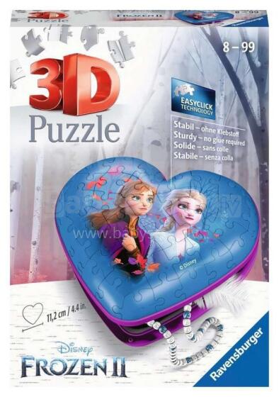 Ravensburger 3D pusle Südame karp Frozen 2